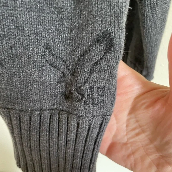 American Eagle Quarter-Zip Sweater - Picture 4 of 8